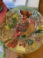 Load image into Gallery viewer, Glass Top Bird Bath 2 Piece
